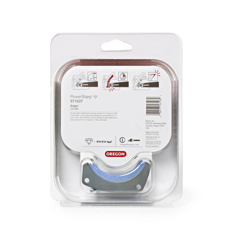 Oregon PowerSharp Replacement Saw Chain for Oregon CS1500 Chain Saw Equipped with 18 in. Bar, Includes Sharpening Stone 571037 - 571037