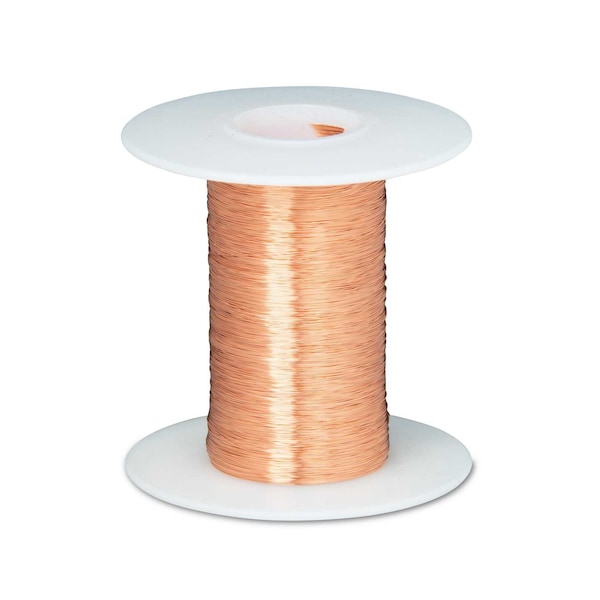 Remington Industries Hookup Wire, 36 AWG, Natural, 1000 ft - 36BCW1000