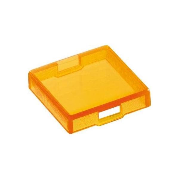 Indicadores de Montaje en Panel Industrial Rafi / Indicadores de Interruptores Lumotast 75 Ip65 Lente Sqr Transp Amarillo - 5.49.277.052/1402