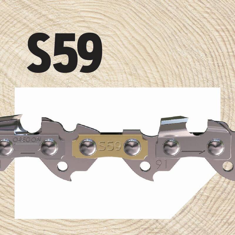 Oregon S59 Chainsaw Chain for 16 in. Bar Fits Homelite models - S59