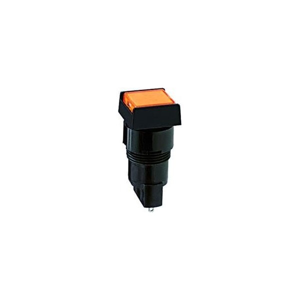 Indicadores para montaje en panel industrial de Rafi / Lámpara de señalización con lente cuadrada y montaje enrasado - 1.65.111.061/0000