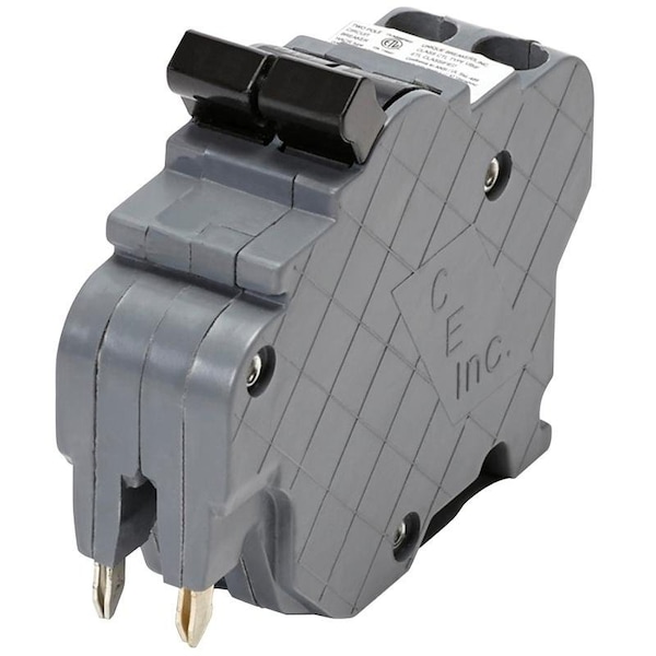 Zinsco Circuit Breaker, UBIF Series, 50A, 2 Pole, 120/240V AC, 10kA - UBI-F0250N