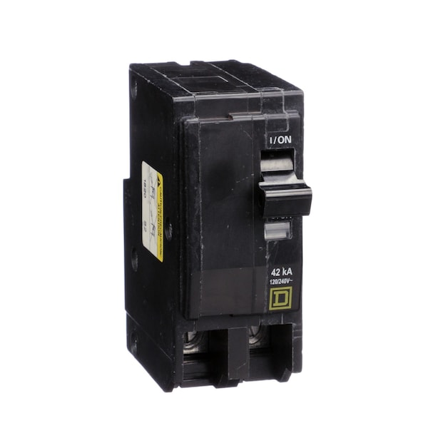 Square D Mini circuit breaker, QO, 80A, 2 pole, 120/240VAC, 42kA, plug in - QOH280