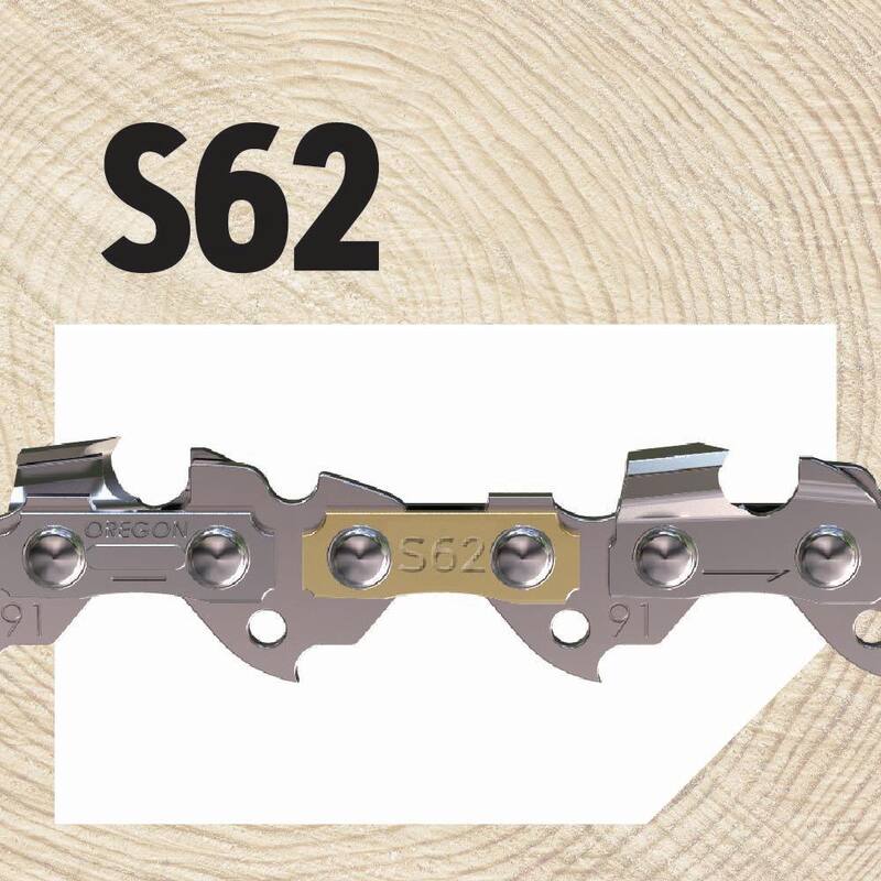 Oregon 18 in. Chainsaw Bar and S62 Chain, Fits Echo, Craftsman, Poulan, Homelite, Makita, Ryobi, Husqvarna and More (39272) - 18A041S62-23