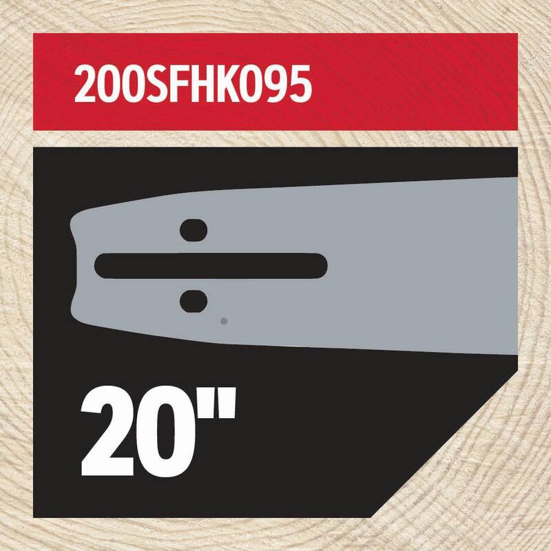 Oregon 20 in. Chainsaw Bar & E72 Chain, Fits Husqvarna and others (20K095E72) - 20K095E72-23