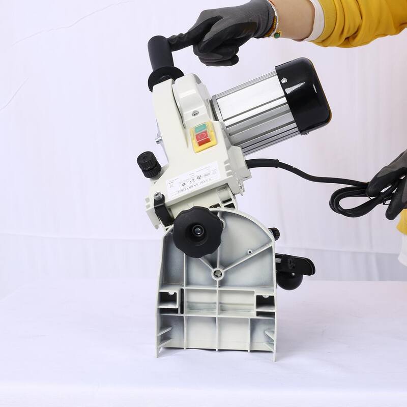 COOLSHARK Chainsaw Sharpener Professional Multi-Angle Adjustable Chain Grinder 120-Volt Bench Grinder for All Chainsaw Chains - CS2312