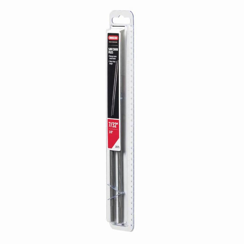 Oregon 7/32 in. Round Saw Chain Files (2-Pack), for 3/8 in. and 0.404 in. pitch saw chain 23575 - 23575-21