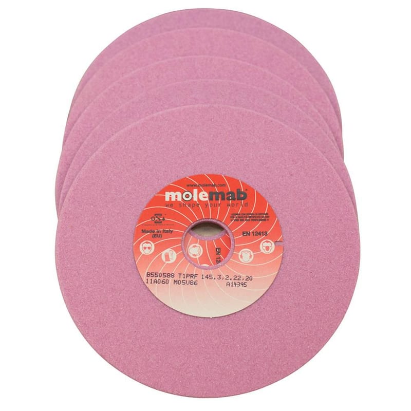 STENS New Grinding Wheel for Efco Maxx I.D. 22 mm, O.D. 5-3/4 in., Chainsaw Chain Size 1/4 in., 3/8 in. LP, 0.325 - 700-102