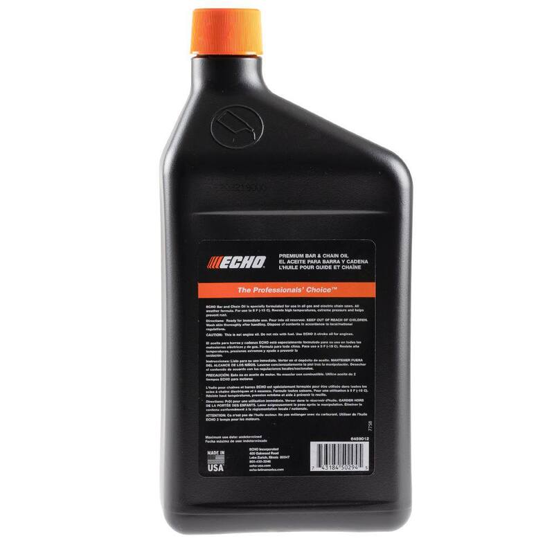 ECHO 1 Qt. Bar and Chain Oil - 6459012