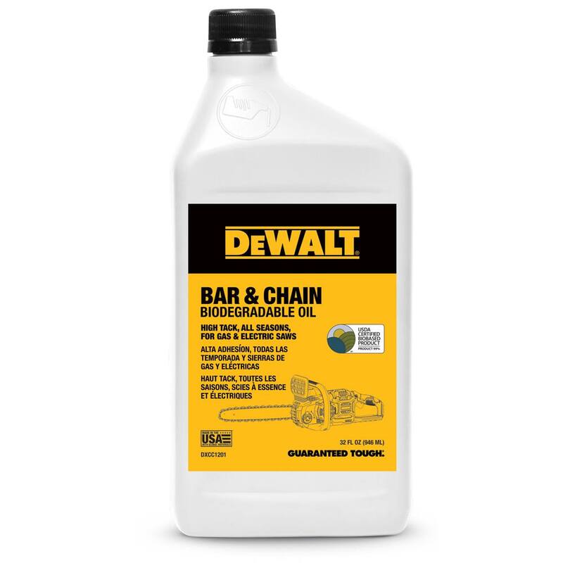 DEWALT 16 oz. Biodegradable Bar and Chain Oil - DXCC1200