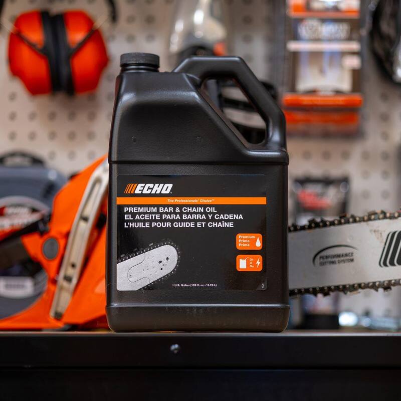 ECHO 1 Gallon Premium Bar and Chain Oil for Gas or Battery Chainsaws and Pole Pruning Saws - 6459007