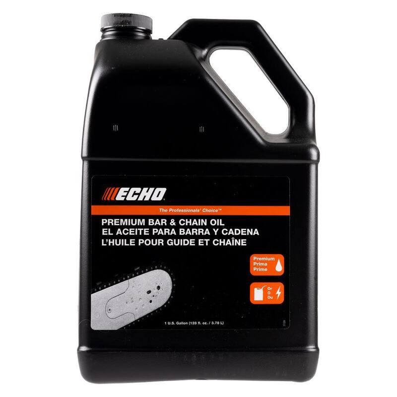 ECHO 1 Gallon Premium Bar and Chain Oil for Gas or Battery Chainsaws and Pole Pruning Saws - 6459007