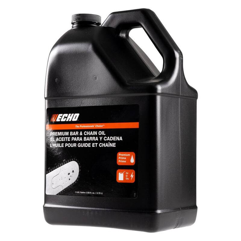 ECHO 1 Gallon Premium Bar and Chain Oil for Gas or Battery Chainsaws and Pole Pruning Saws - 6459007