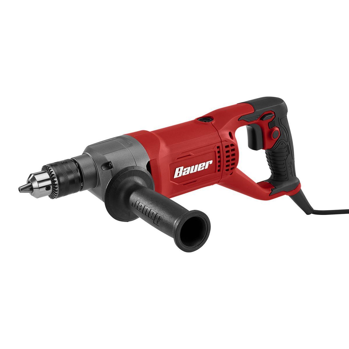 Taladro de mango en D Bauer de 9 amperes y 1/2 pulgadas con velocidad variable - 59716