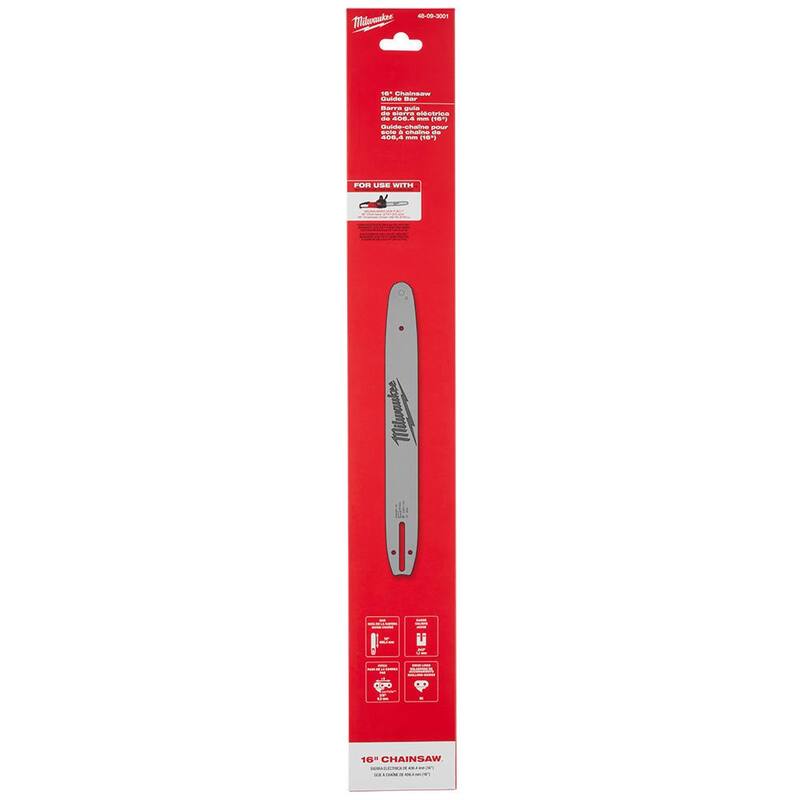 Milwaukee 16 in. Chainsaw Bar - 48-09-3001