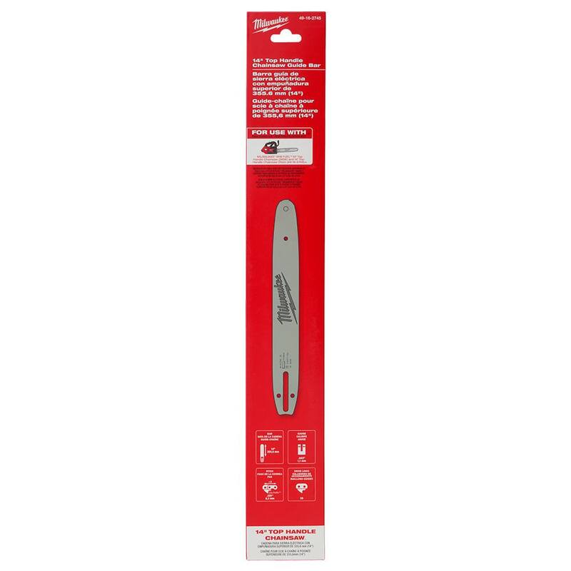 Milwaukee 14 in. Top Handle Chainsaw Bar Guide - 49-16-2745