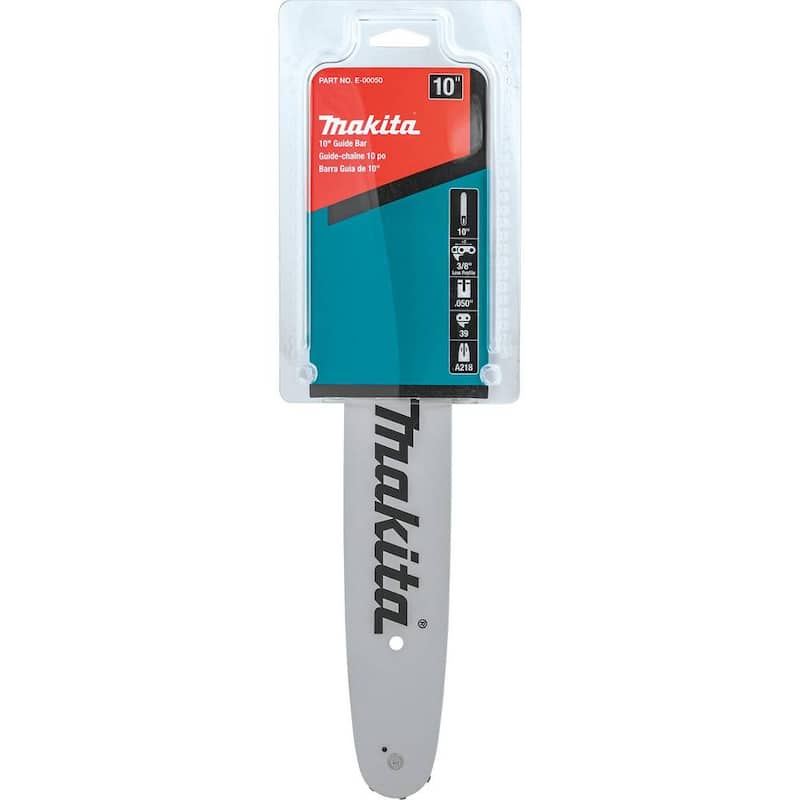 Makita 10 in. Guide Bar, 3/8 in. LP, 0.050 in. - E-00050