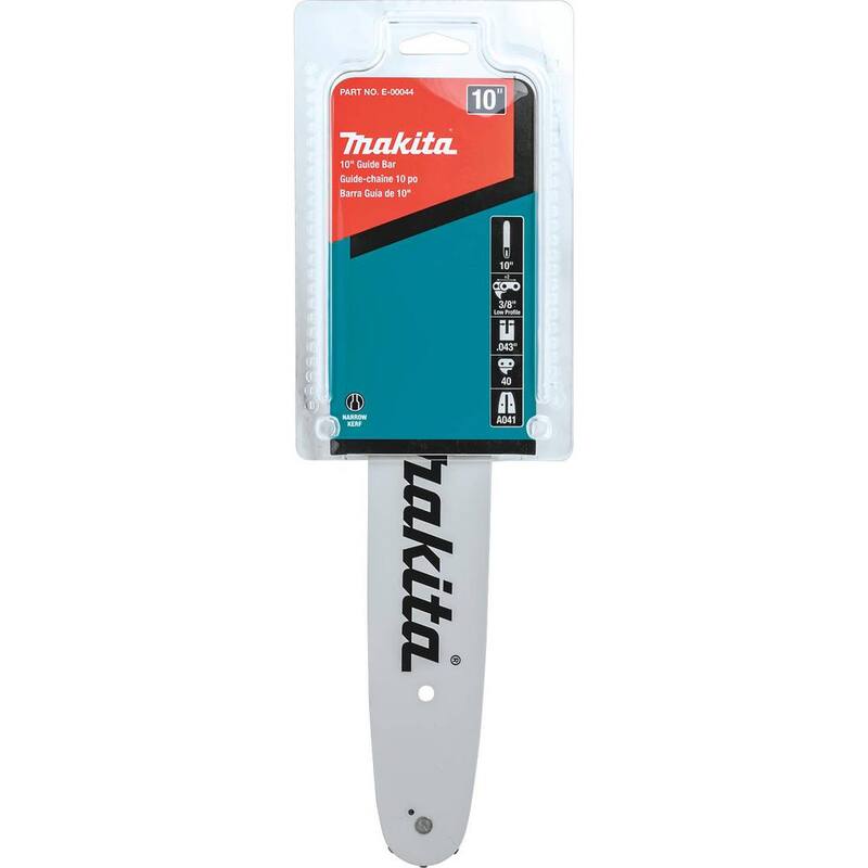 Makita 10 in. Guide Bar, 3/8 in. LP, 0.043 in. - E-00044