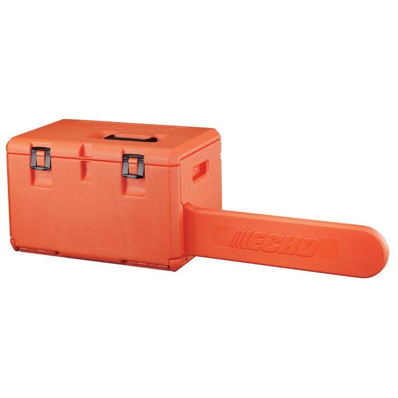 ECHO ToughChest 24 in. Chainsaw Carrying Case Tool Box with Storage for Oil and Outdoor Power Accessory Equipment - 99988801211