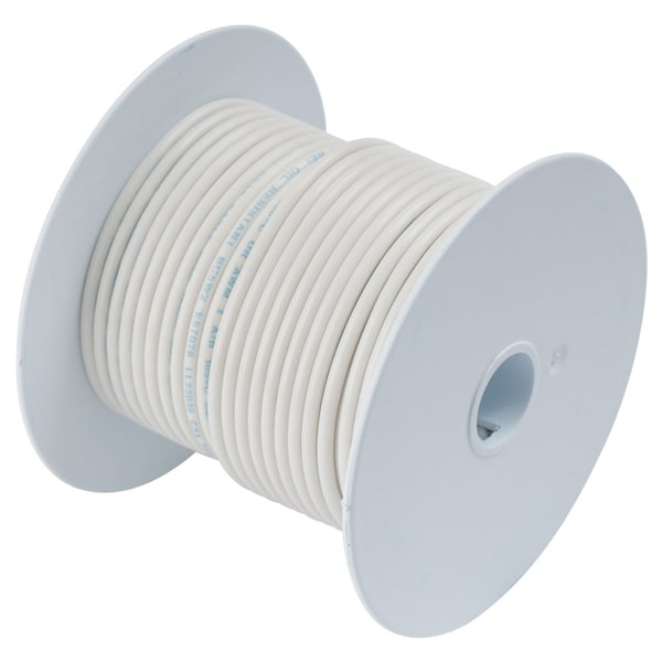 Ancor Ancor White 16 AWG Tinned Copper Wire - 100' - 102910