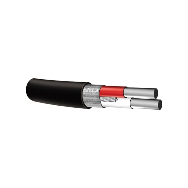 Lake Electronic Cable 16-1P SOL XLP/CPE THERMOCPL JX, XLP O/A FOIL SHD CPE BLK JKT, 1000FT - T6JXC162S