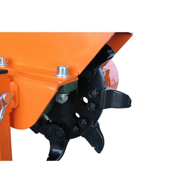 Power King 11 in. 14 HP Commercial Kohler Gas Powered Stump Grinder with Extra Set of Teeth and Precision Control Brake - PK0803-H
