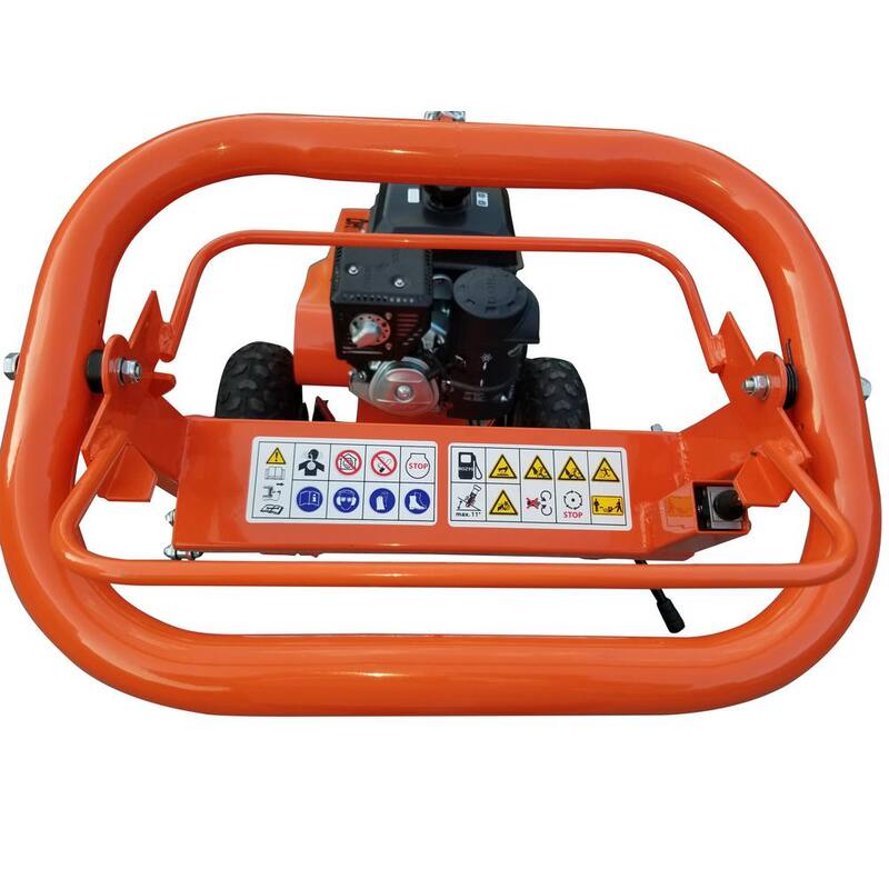 DK2 14 in. 14 HP Gas Powered Commercial Stump Grinder with Electric Start & Towbar - OPG888E