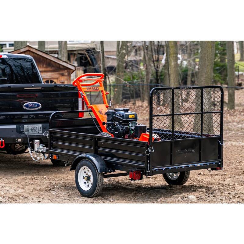 DK2 14 in. 14 HP Gas Powered Commercial Stump Grinder with Electric Start & Towbar - OPG888E