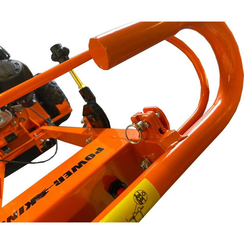 Power King 11 in. 14 HP Kohler Gas Powered Stump Grinder, Self Propelled, Electric Start, All Weather Cover, Dual Brake - PK0803-SP