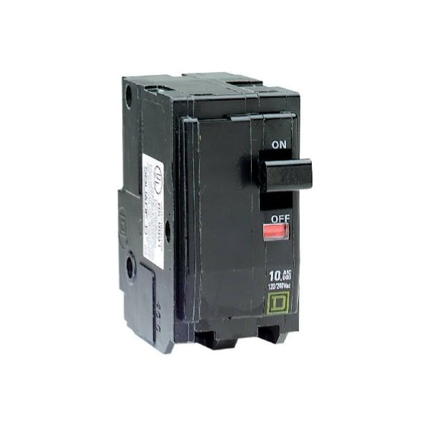 Square D Miniature Circuit Breaker, QO Series, 40A, 2 Pole, 120/240V AC, 10kA at 120/240V AC - QO240C
