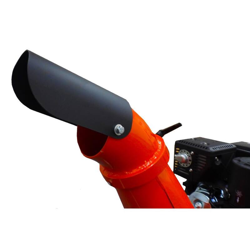 DK2 6 in. 14 HP Gas Powered Kohler Engine Kinetic Chipper Shredder with Electric Start and DOT Road Legal Tires - OPC566E