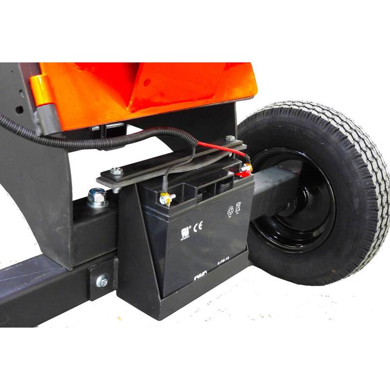 DK2 6 in. 14 HP Gas Powered Kohler Engine Kinetic Chipper Shredder with Electric Start and DOT Road Legal Tires - OPC566E