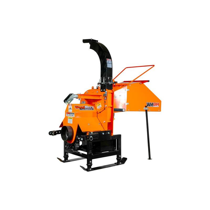 Unbranded WM-8H 8 in. PTO Wood Chipper with Hydraulic Feed - WM-8H-0002