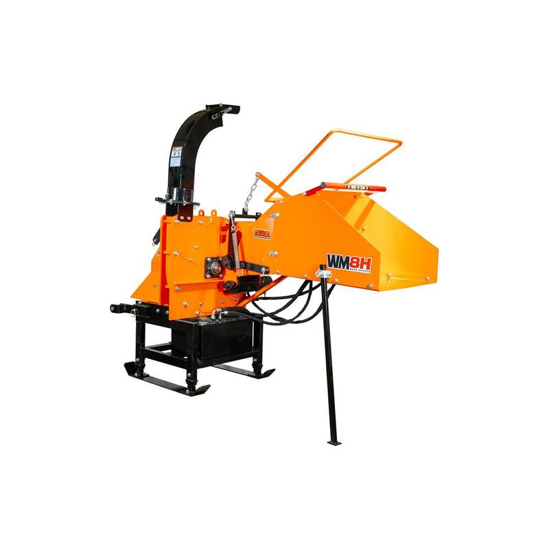 Unbranded WM-8H 8 in. PTO Wood Chipper with Hydraulic Feed - WM-8H-0002