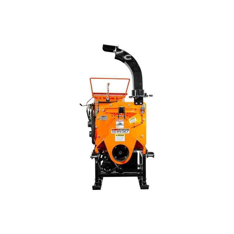 Unbranded WM-8H 8 in. PTO Wood Chipper with Hydraulic Feed - WM-8H-0002