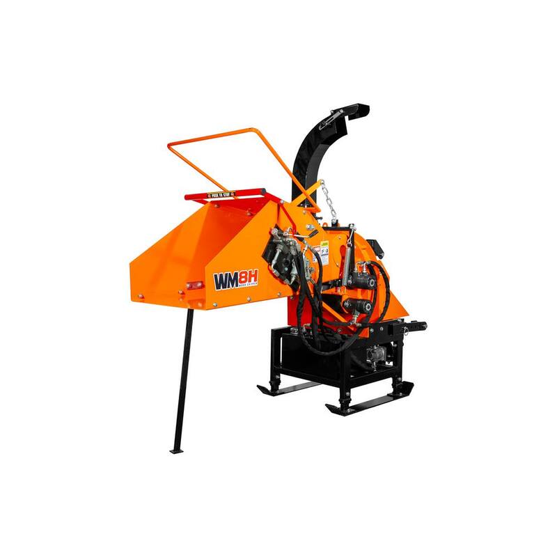 Unbranded WM-8H 8 in. PTO Wood Chipper with Hydraulic Feed - WM-8H-0002