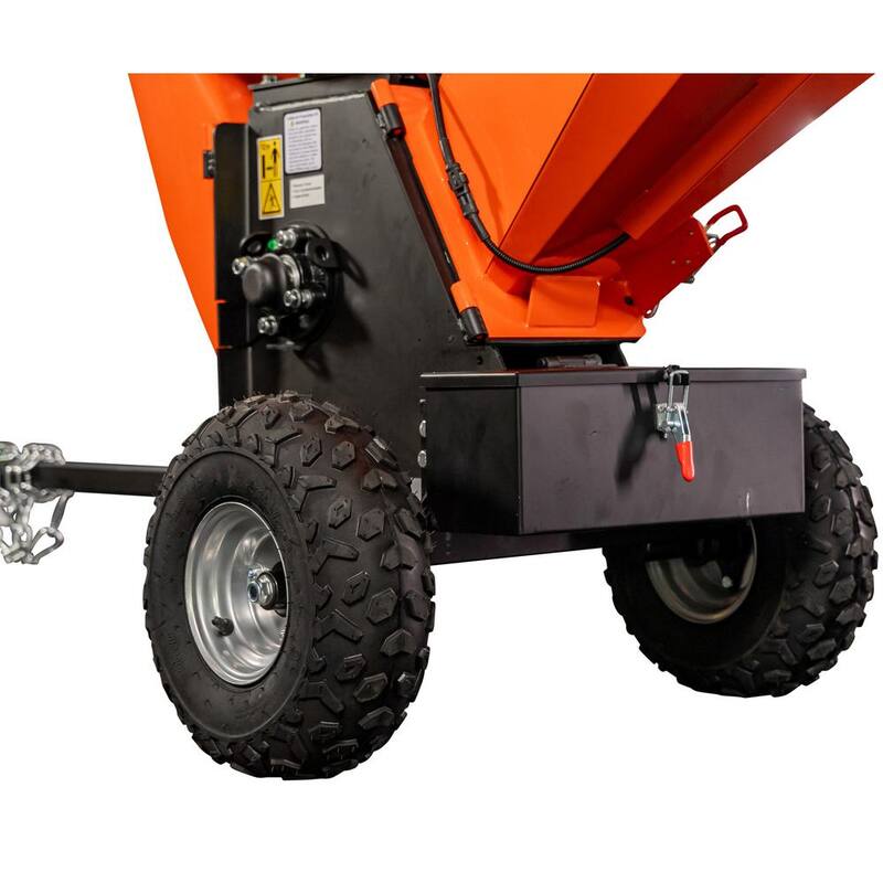 DK2 5 in. Kinetic 9.5 HP Gas Powered Wood Chipper Powered by a 277cc KOHLER Command PRO Engine - OPC525