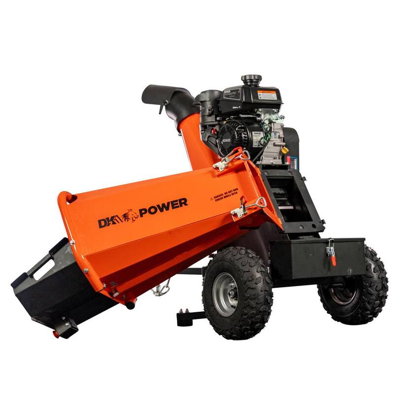 DK2 5 in. Kinetic 9.5 HP Gas Powered Wood Chipper Powered by a 277cc KOHLER Command PRO Engine - OPC525