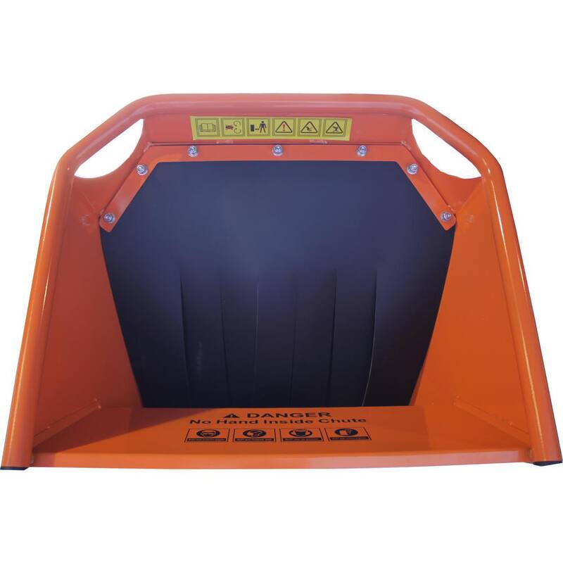 Power King 4 in. 9.5 HP Kohler Engine Gas Powered Commercial Chipper Shredder Kit with Removable Tow Hitch Bar, Wheel Extension Set - PK0903-H1