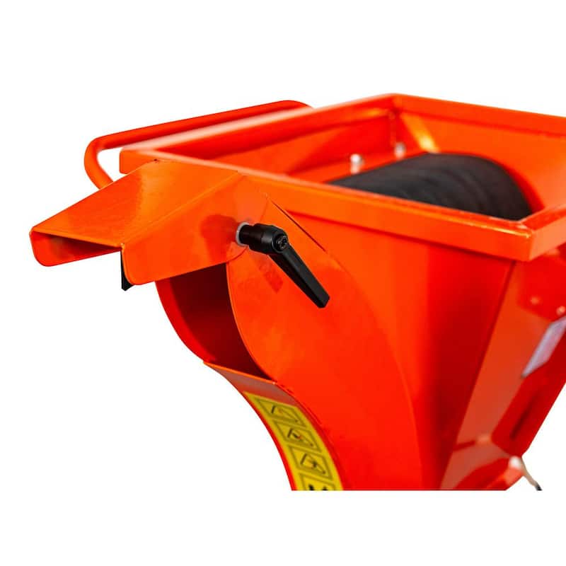DK2 3 in. 7 HP Gas Powered Kohler Engine Direct Drive Certified Commercial Chipper Shredder with Trailer Tow Hitch - OPC503