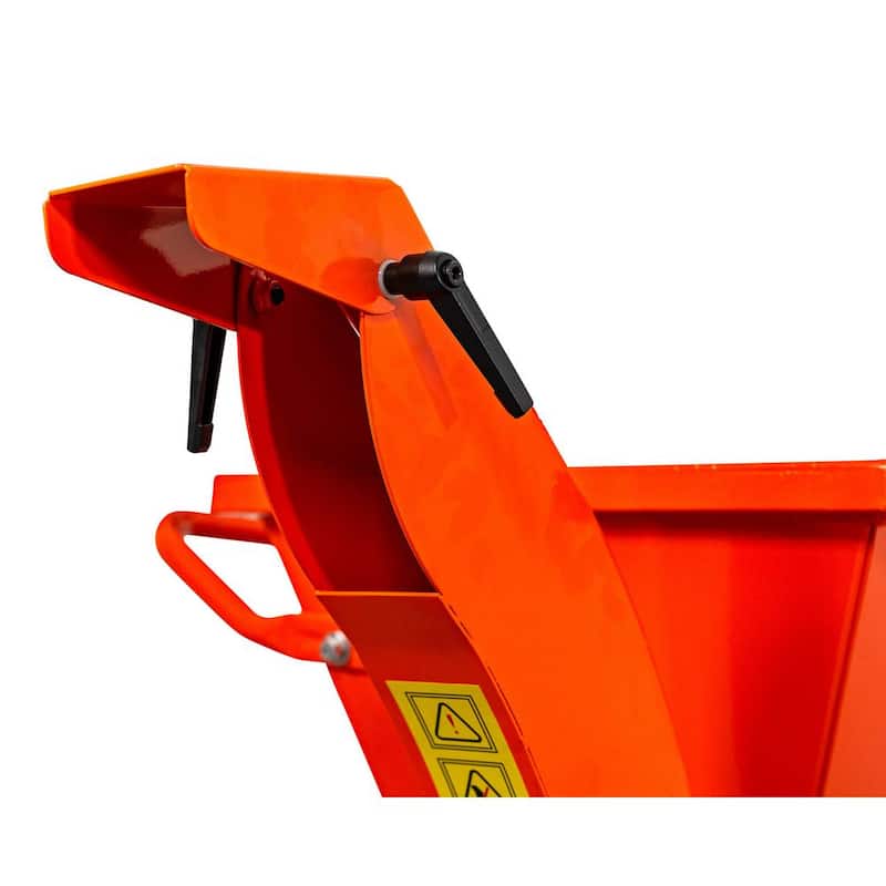 DK2 3 in. 7 HP Gas Powered Kohler Engine Direct Drive Certified Commercial Chipper Shredder with Trailer Tow Hitch - OPC503