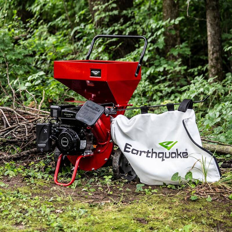 Earthquake 212 cc K32 Heavy-Duty Chipper Shredder - 33968