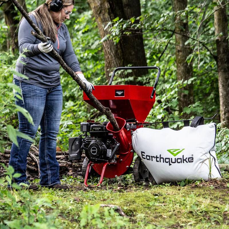 Earthquake 212 cc K32 Heavy-Duty Chipper Shredder - 33968