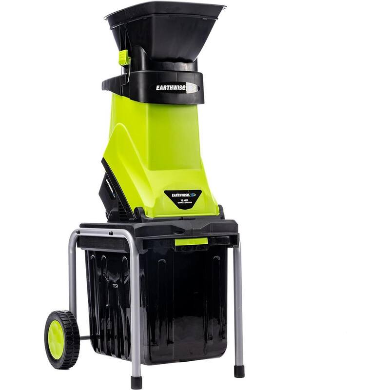 Earthwise 1.25 in. 15 Amp Electric Corded Chipper Shredder - GS70015