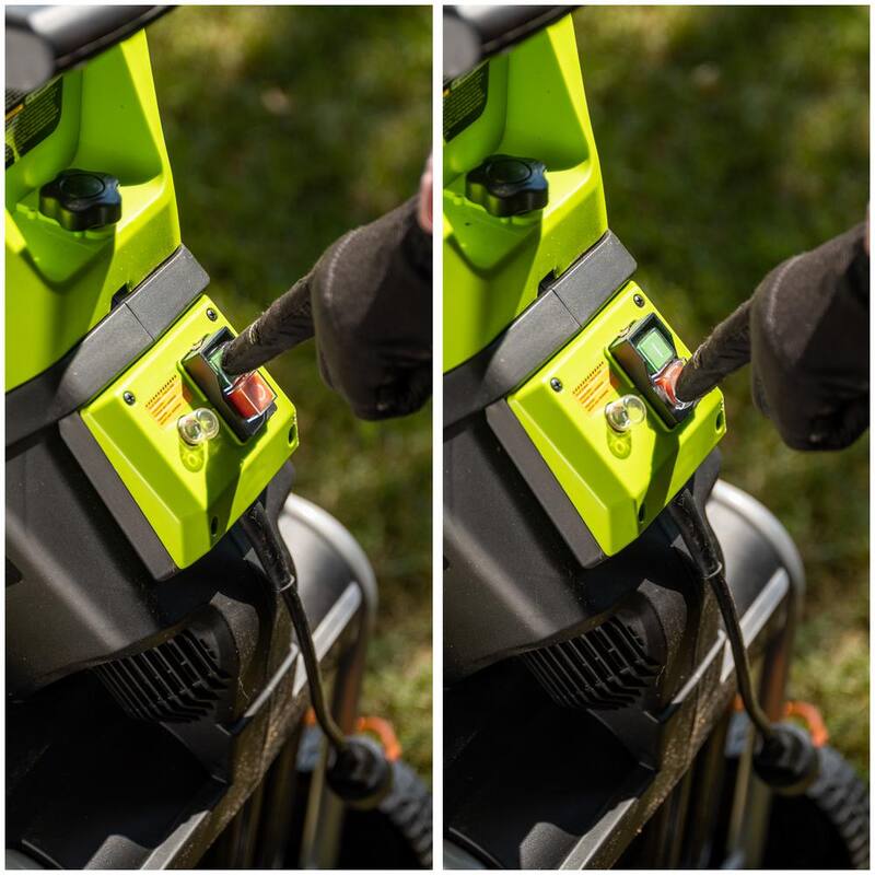 Earthwise 1.25 in. 15 Amp Electric Corded Chipper Shredder - GS70015