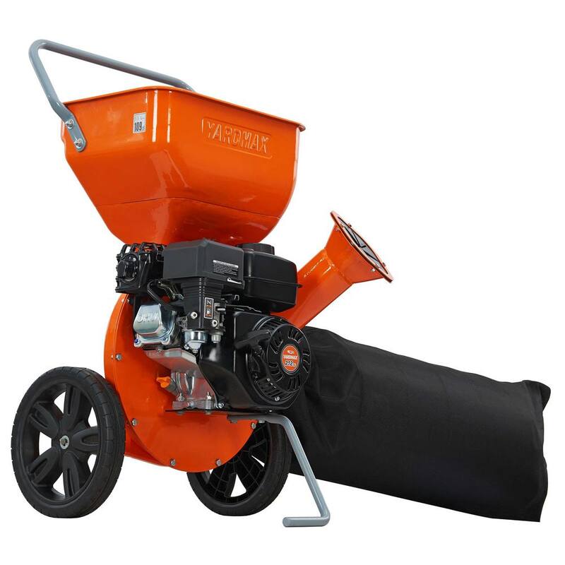 YARDMAX 2-in-1 3 in. Dia 212cc Gas Chipper Shredder - YW6065
