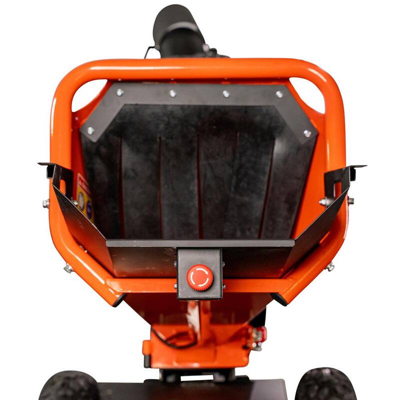 DK2 4 in. 7 HP 208cc Commercial Gas Powered Chipper Powered by KOHLER Command PRO with Trailer Tow Hitch - OPC524