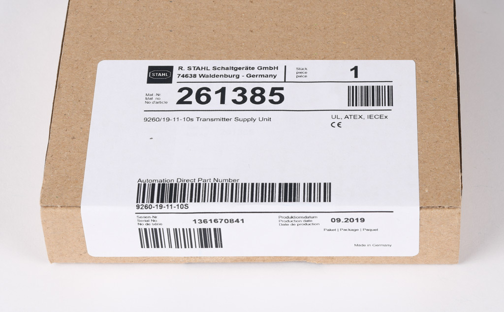 STAHL 9260-19-11-10S - EZControles