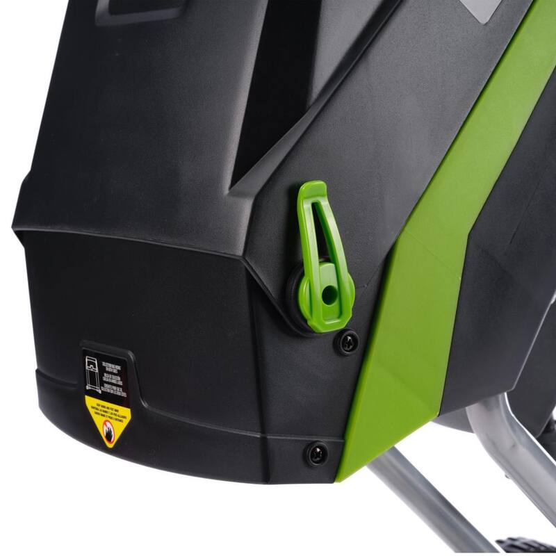 Earthwise GS015 1.75-in. 15-Amp Electric Corded Chipper/Shredder with Collection Bag - GS015
