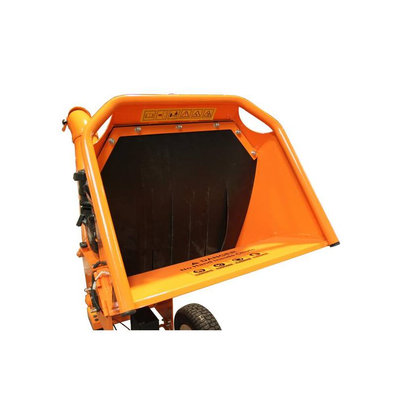 Power King Reconditioned 5 in. 14 HP Electric Start Kohler Gas Powered Wood Chipper Shredder - PK0915-EH1-R